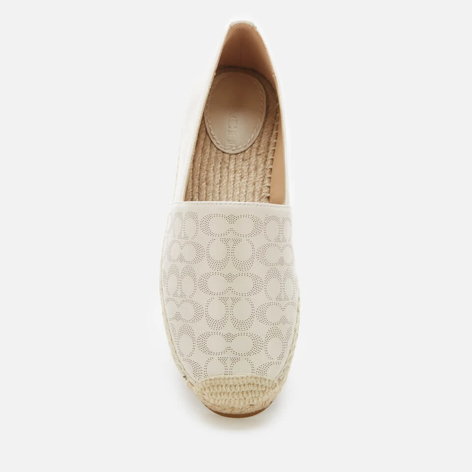 Coach Women's Carley Espadrilles - Chalk 3 Coach Women's Carley Espadrilles - Chalk - Image 3