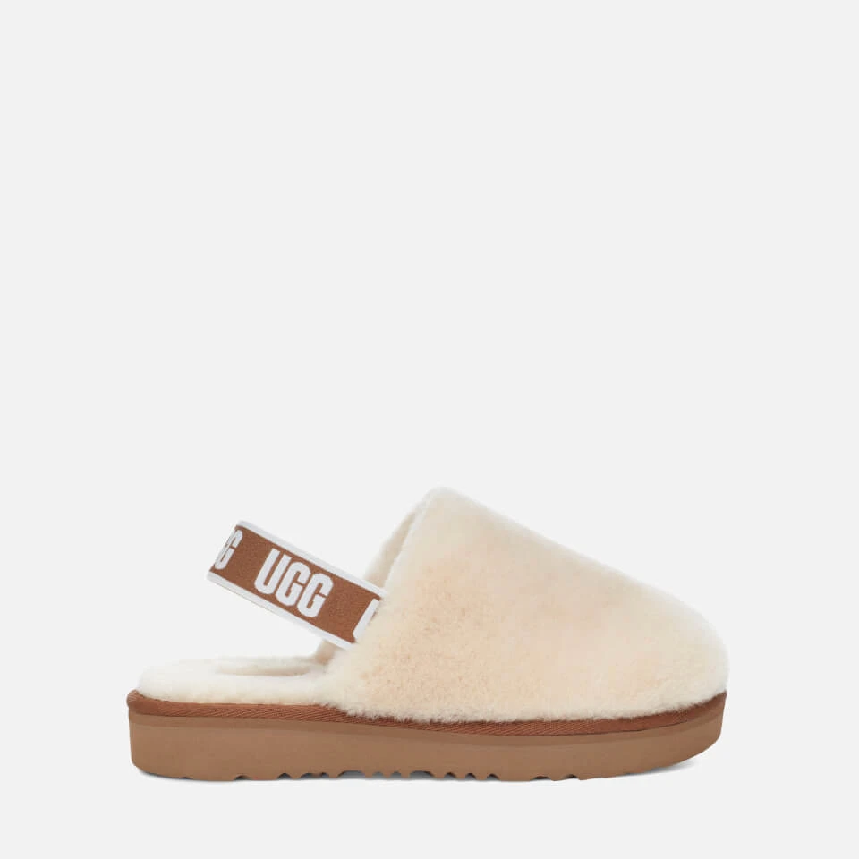 UGG Kids' Fluff Yeah Clog Slippers - Natural 1 UGG Kids' Fluff Yeah Clog Slippers - Natural