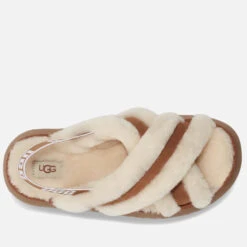 UGG Women's Disco Cross Sheepskin Slippers - Chestnut 9 UGG Women's Disco Cross Sheepskin Slippers - Chestnut -Vans Shoes Shop 13491428 3514978541602812