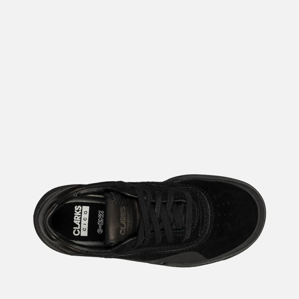 Clarks Kids' Cica Trainers - Black Suede 4 Clarks Kids' Cica Trainers - Black Suede - Image 4