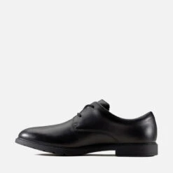 Clarks Youth Scala Loop School Shoes - Black Leather -Vans Shoes Shop 13523438 1054940440691478