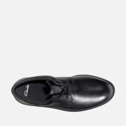 Clarks Youth Scala Loop School Shoes - Black Leather -Vans Shoes Shop 13523438 2124940440744362