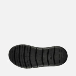 Clarks Kids' Scooter Run School Shoes - Black Leather -Vans Shoes Shop 13523496 1424940442555273