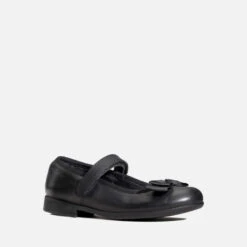 Clarks Kids' Scalaap School Shoes - Black Leather -Vans Shoes Shop 13523526 4274940443876674