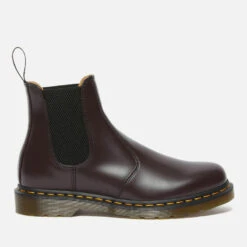 Dr. Martens Men's 2976 Smooth Leather Chelsea Boots - Burgundy