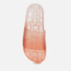 Coach Women's Ulyssa Slide Sandals - Tangerine -Vans Shoes Shop 13528231 1474933235770440