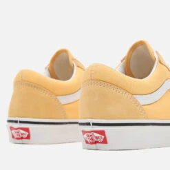 Vans Women's Old Skool Trainers - Flax/True White -Vans Shoes Shop 13531039 1464947746635731