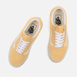 Vans Women's Old Skool Trainers - Flax/True White -Vans Shoes Shop 13531039 2314947746591691