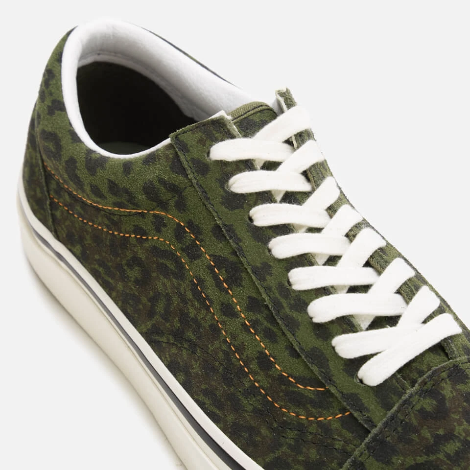 Vans 's Anaheim Old Skool 36 DX Trainers - Leopard Camo/Grape Leaf 4 Vans 's Anaheim Old Skool 36 DX Trainers - Leopard Camo/Grape Leaf - Image 4