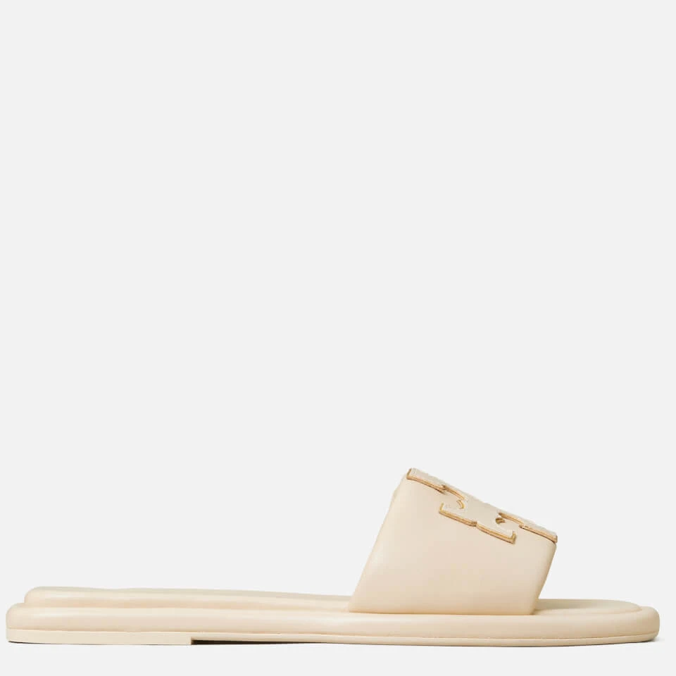 Tory Burch Women's Double T Sport Slide Sandals - Dulce De Leche 3 Tory Burch Women's Double T Sport Slide Sandals - Dulce De Leche - Image 3