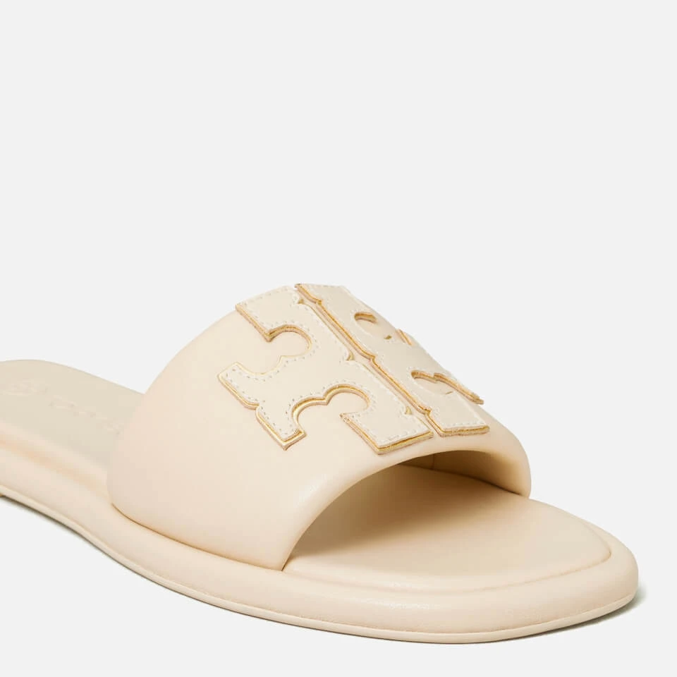 Tory Burch Women's Double T Sport Slide Sandals - Dulce De Leche 4 Tory Burch Women's Double T Sport Slide Sandals - Dulce De Leche - Image 4