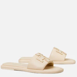 Tory Burch Women's Double T Sport Slide Sandals - Dulce De Leche 5 Tory Burch Women's Double T Sport Slide Sandals - Dulce De Leche -Vans Shoes Shop 13554766 9304938133826085