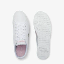 Lacoste Junior Carnaby Evo Trainers - White -Vans Shoes Shop 13559345 1934935520174131