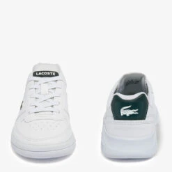Lacoste Junior Game Advance Trainers - White/Green 10 Lacoste Junior Game Advance Trainers - White/Green -Vans Shoes Shop 13559477 1404935523628151