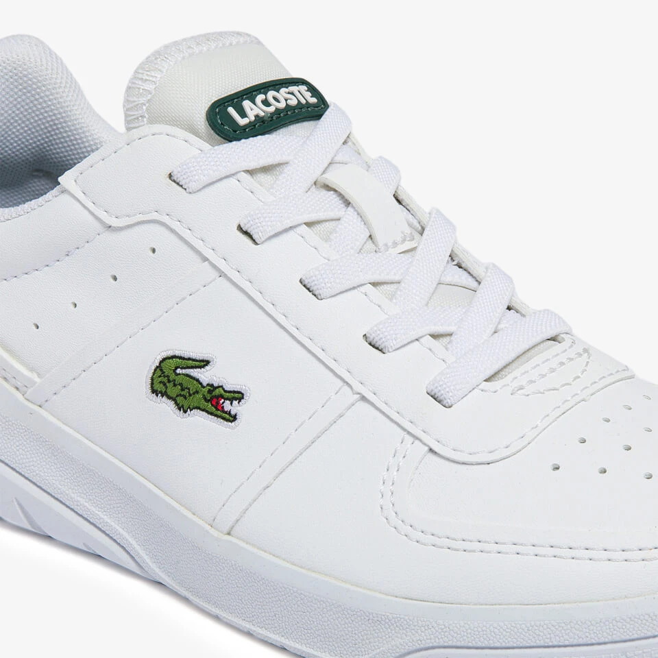 Lacoste Junior Game Advance Trainers - White/Green 6 Lacoste Junior Game Advance Trainers - White/Green - Image 6
