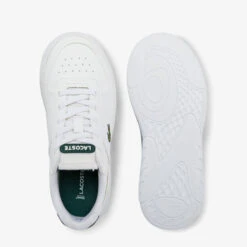 Lacoste Junior Game Advance Trainers - White/Green 9 Lacoste Junior Game Advance Trainers - White/Green -Vans Shoes Shop 13559477 1804935523581723