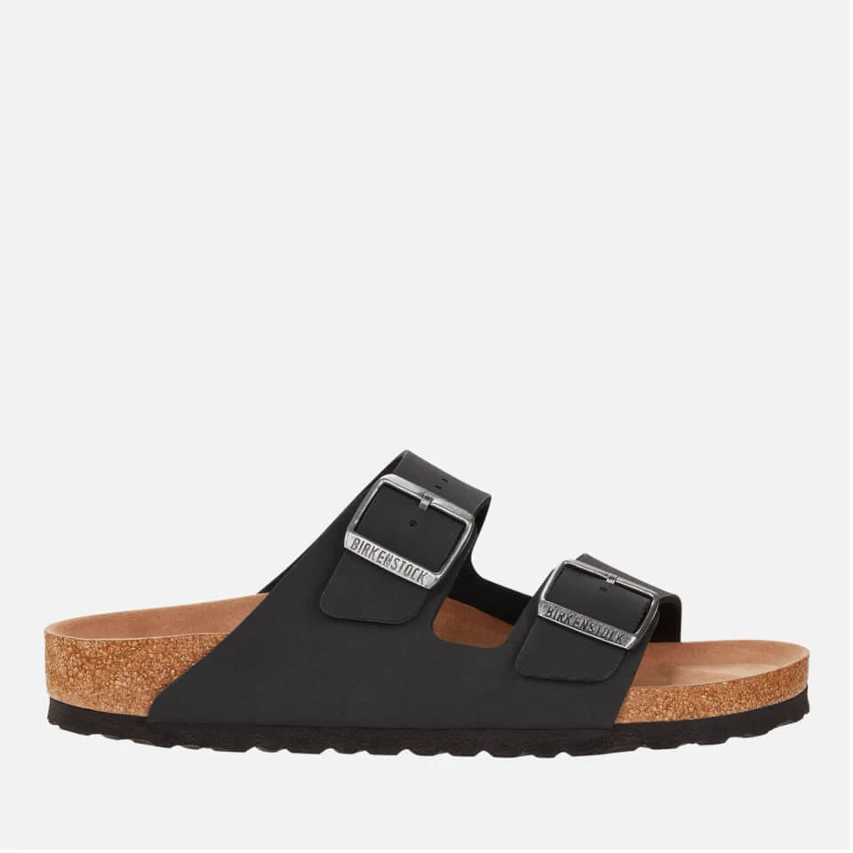 Birkenstock Men's Arizona Vegan Double Strap Sandals - Black 1 Birkenstock Men's Arizona Vegan Double Strap Sandals - Black