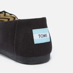 TOMS Men's Alpargata Vegan Canvas Pumps - Black/Black -Vans Shoes Shop 13624903 5174967448216624