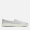 TOMS Men's Alpargata Fenix Vegan Canvas Slip-On Trainers - Lunar Grey Washed
