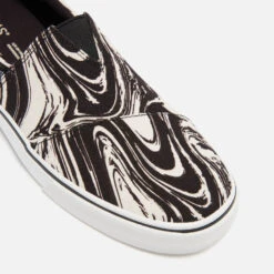 TOMS Men's Alpargata Fenix Vegan Canvas Trainers - Black Psychedelic -Vans Shoes Shop 13624945 8524994390961684