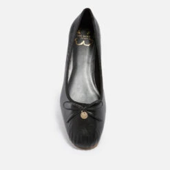 Ted Baker Belamia Leather Ballet Flats -Vans Shoes Shop 13636791 4864977074600511