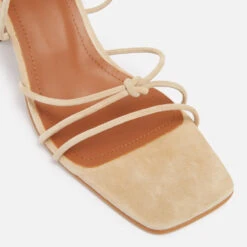 ALOHAS Women's Paloma Block Heeled Sandals - Sand -Vans Shoes Shop 13637701 1224960692379023