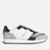 Calvin Klein Men's Low Top Mix Trainers - White/Grey/Black