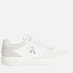 Calvin Klein Jeans Men's Casual Cupsole Trainers - Eggshell