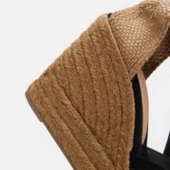 Castañer Women's Chiara 8Ed Wedged Espadrilles - Negro -Vans Shoes Shop 13647465 1994953735471708