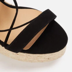 Castañer Women's Berta 8Ed Suede Wedged Espadrilles - Negro 7 Castañer Women's Berta 8Ed Suede Wedged Espadrilles - Negro -Vans Shoes Shop 13647479 1304953735980490