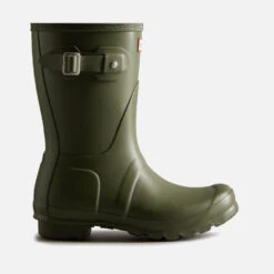 New Arrival 3 Hunter Women's Original Short Wellies - Olive Leaf