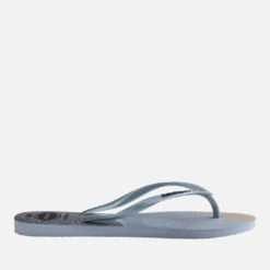 Havaianas Women's Slim Palette Glow Flip Flops - Ashley Blue -Vans Shoes Shop 13664902 9485047547593800