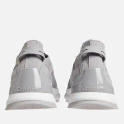 Calvin Klein Ribbed-Knit Running Trainers -Vans Shoes Shop 13745306 5805054817457488