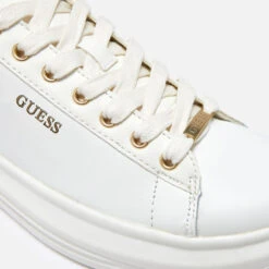 Guess Vibo Leather Chunky Trainers -Vans Shoes Shop 13753480 2054987622461428