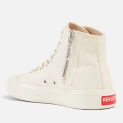 KENZO School Logo-Embroidered High-Top Trainers -Vans Shoes Shop 13760054 4614991830494579
