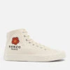 KENZO Schhol Logo Canvas High-Top Trainers