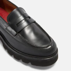 Grenson Pete Leather Loafers -Vans Shoes Shop 13794747 1814999876793376