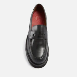 Grenson Pete Leather Loafers -Vans Shoes Shop 13794747 7144999876738986