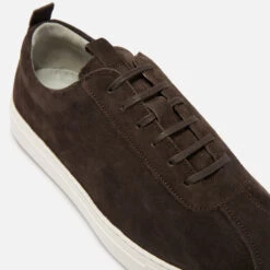 Grenson 1 Suede Trainers -Vans Shoes Shop 13794771 2034977020584089
