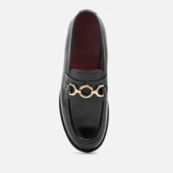 Grenson Nina Leather Loafers -Vans Shoes Shop 13794826 8544983782651094