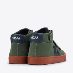 VEJA Kids' Esplar Velcro Suede And Leather-Blend Trainers -Vans Shoes Shop 13798883 5044985570264052