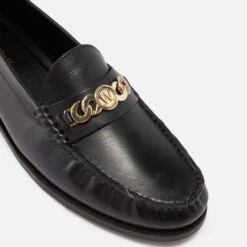 Walk London Riva Sovereign Leather Loafers -Vans Shoes Shop 13815373 9065006347540260
