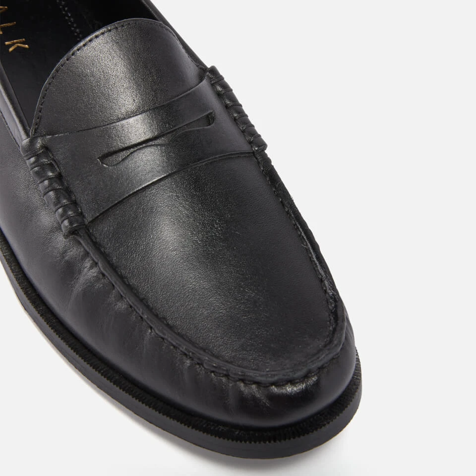 Walk London Men’s Riva Leather Penny Loafers 3 Walk London Men’s Riva Leather Penny Loafers - Image 3