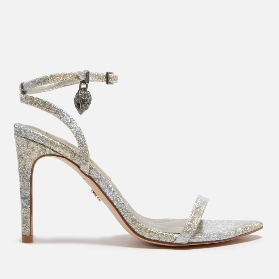 Kurt Geiger London Women's Shoreditch Barely There Heeled Sandals - Metal Comb 1 Kurt Geiger London Women's Shoreditch Barely There Heeled Sandals - Metal Comb