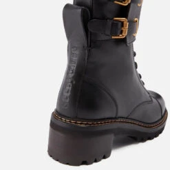 See By Chloé Mallory Leather Lace Up Boots -Vans Shoes Shop 13831758 2125006345291715