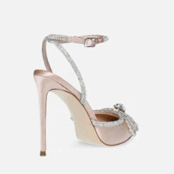 Steve Madden Viable Satin Heeled Pumps -Vans Shoes Shop 13834815 2074980930020871