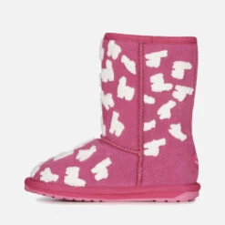 EMU Australia Kids' Shearling-Lined Suede Boots -Vans Shoes Shop 13836262 1024981720942665