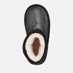 EMU Australia Kids' Metallic Suede Ankle Boots -Vans Shoes Shop 13836271 1854981712578194