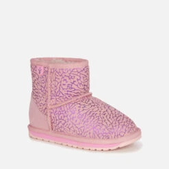 EMU Australia Kids' Shearling-Lining Suede Ankle Boots -Vans Shoes Shop 13836280 4774981712825937