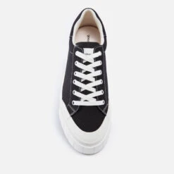Good News Opal Cotton-Canvas Trainers -Vans Shoes Shop 13841337 1385007138922428